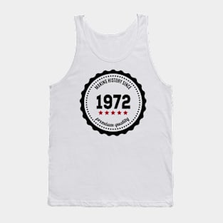 Making history since 1972 badge Tank Top